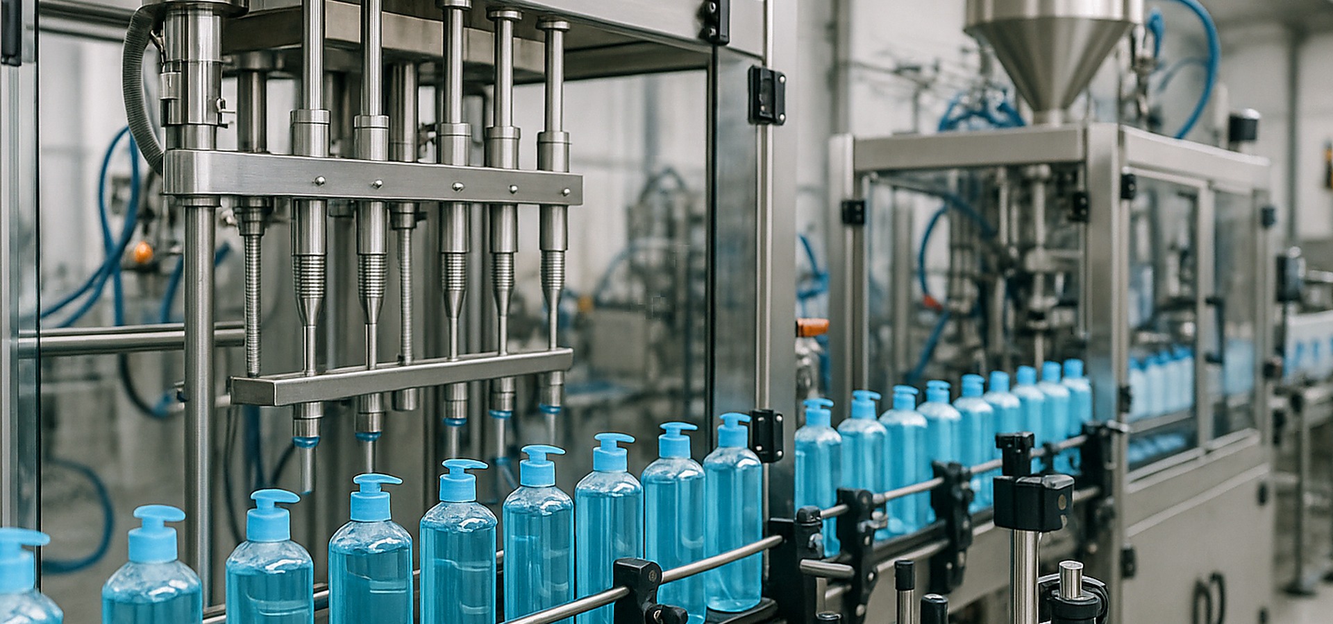 Safir Dolum — endüstriyel sıvı dolum (fotoğraf)